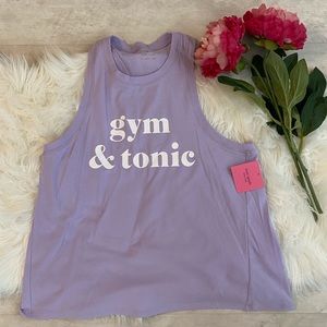 SOLD-kate spade gym tank size small